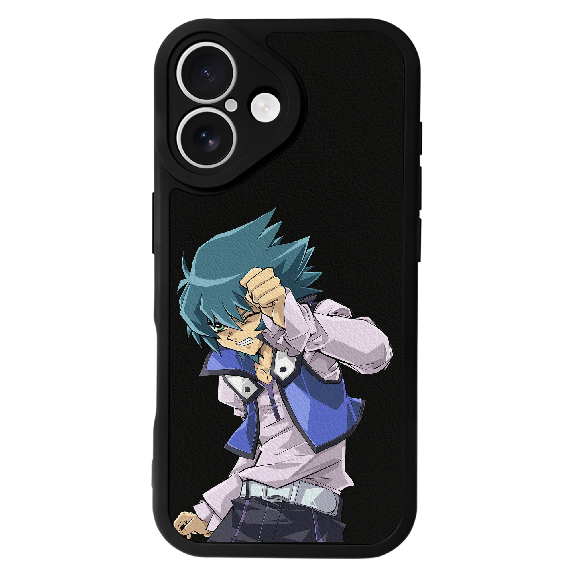 遊☆戯☆王 Yu-Gi-Oh! 【iPhone 16シリーズ対応】シリコンスマホケース（レザー調） 材質：シリコン